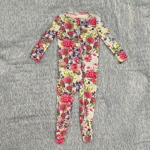 Posh Peanut Floral Baby Onesie